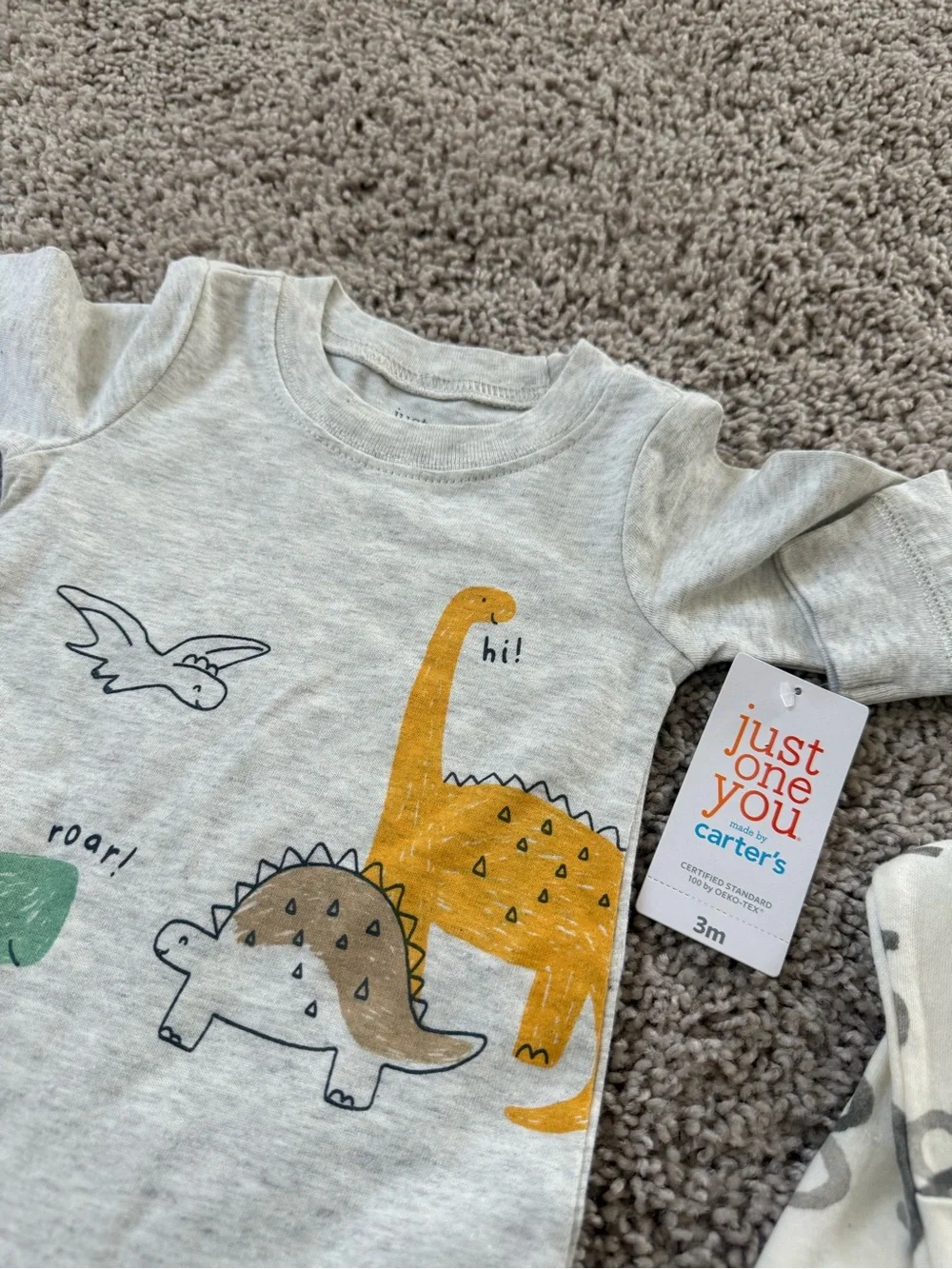 Carter's & Burts Bees Onesie Bundle 0-3 M